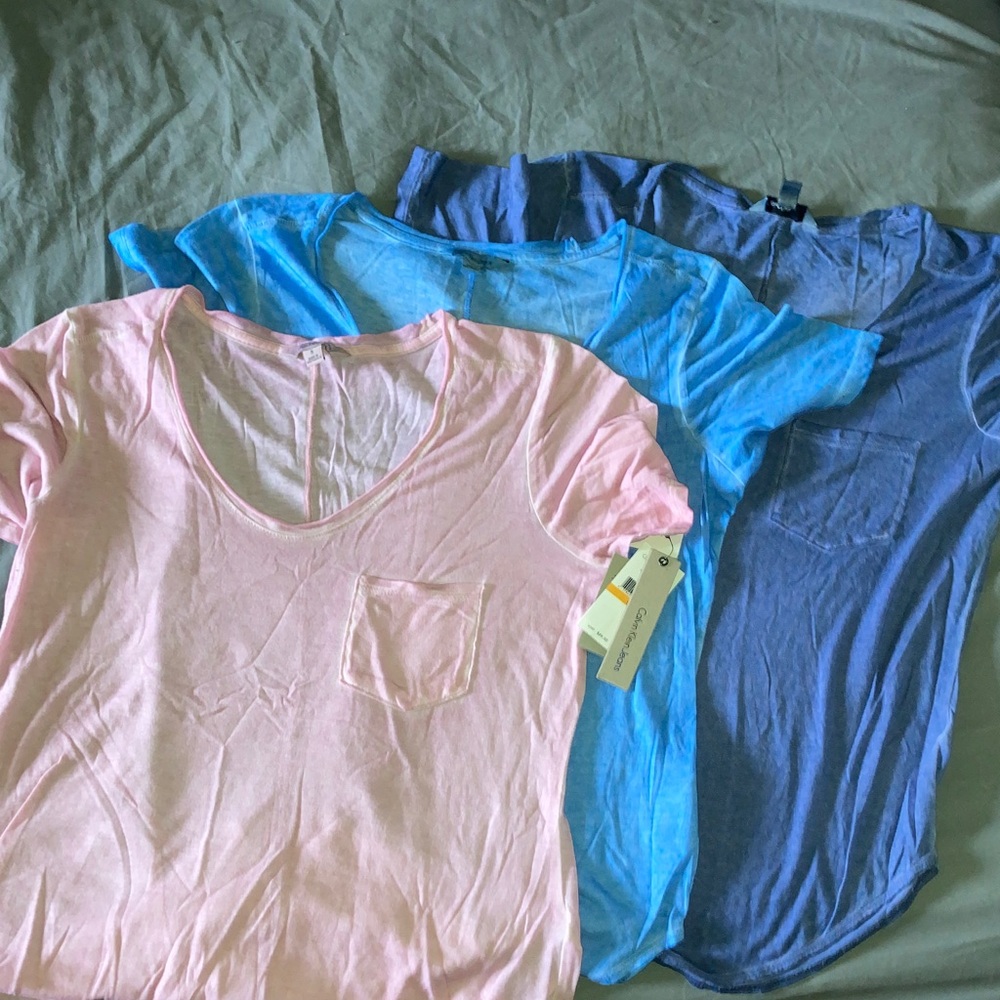 Pink, Blue, and Dark Blue Each bought separately one is NWT pd 30.00 each